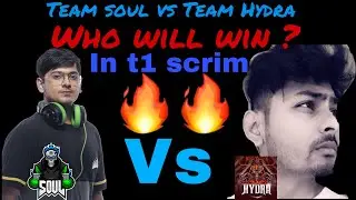 Team Soul vs Team Hydra | who will win 🔥? | t1 scrim Miramar match