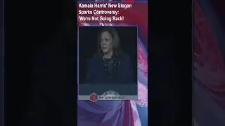 Slogan Under Fire! Harris' 'Freedom Party' vs. Trump's Legacy: The Battle Heats Up! #shorts