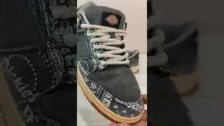 (Preloved) Dickies Casual Skate Shoe 'Versatile Black' size 44 #dickies #skateshoes
