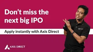 How to Apply for an IPO in Minutes | Axis Direct App Tutorial