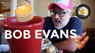 BOB EVANS BREAKFAST MUKBANG EATING SHOW | ON LOCATION!
