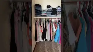 Closet tour (not aesthetic )￼￼