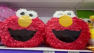 Elmo @ Party City - Pinatas + Party Favors + Sesame Street Decorations + More