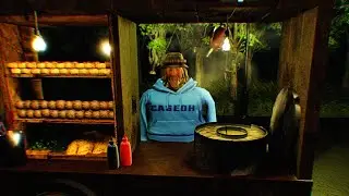 Running A Cursed Food Stall in Roblox...
