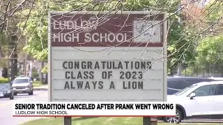 Ludlow High senior tradition cancelled following prank at school
