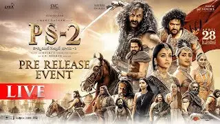 PS 2 Pre Release Event Live (Hyderabad) | Vikram | Karthi | Aishwarya Rai | Trisha | Mani Ratnam