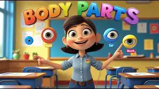 Body Parts in English | Learn Body Parts Names for Children