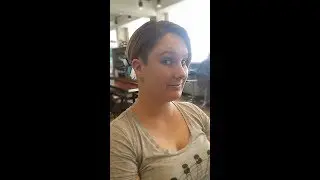 Korean Two block Haircut for a woman /여성 투블럭 헤어컷ㆍ