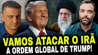 ORDEM GLOBAL! Trump diz que atacar&aacute; o Ir&atilde; e presos pol&iacute;ticos s&atilde;o libertados as pressas na Venezuela 