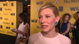 Cate Blanchett interview at the Women In Film 2014 Crystal + Lucy Awards