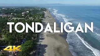 TONDALIGAN BEACH Dagupan City Pangasinan Philippines Drone Aerial Tour 4K