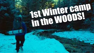 Solo winter creepy woodland camp! | peak district | snake woods |