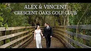 Crescent Oaks Golf Club | Alex & Vincent - Tampa Wedding Photographer