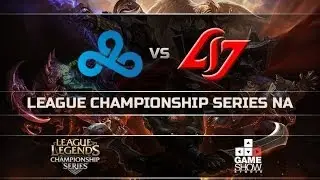 CLG vs C9 - 2014 NA LCS Spring Super Week W1D2 (RU)