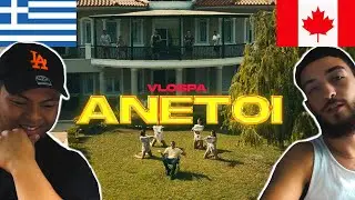 CANADIANS REACT TO GREEK MUSIC - VLOSPA - ANETOI (Official Video)