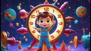 Hickory Dickory Dock Mouse Rides a Rocket to the Moon | Children&rsquo;s Song | Kids Music