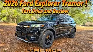 All-New 2026 Ford Explorer Tremor! Review and Test Drive