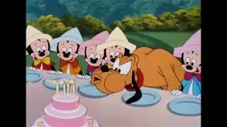 Tanti auguri - con Topolino e Pluto