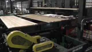 Planermill Lumber Stacker with Electric VFAC drive conversion - Stacker area