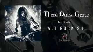 Alternative Rock Drum Track | Three Days Grace Style | 136 BPM