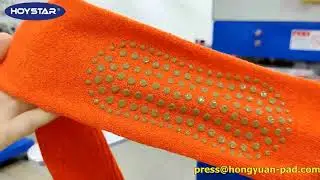 Screen printing socks machine #Antiskipsock #hosiery #printing