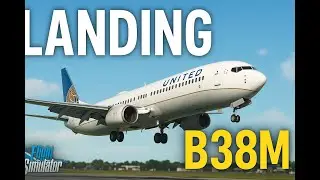 Butter or Bust? United B38M Greases the Landing in Dallas &ndash; MSFS Cinematic