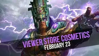 NEW Viewer Store Cosmetics - February 23