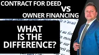 Contract for Deed vs Owner Financing | What&rsquo;s the Difference? 2025
