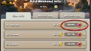 35,000+ Capital Gold in a Single Raid 😱🔥 INSANE Raid Weekend Loot! #COC