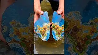 The process of finding gold | finding gold in bedrock fragments | finding gold nuggets worth $999,9