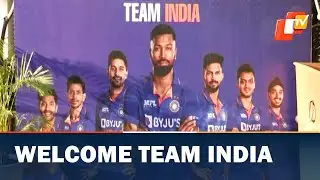 Ind Vs Srilanka T20I ;Traditional Welcome For Team India At Rajkot | OTV News English