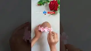 Coconut shell doll craft 😍 #shorts #diy #viral #viral shorts #papercraft #craftosphere