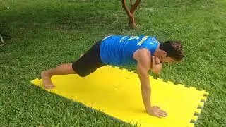 Fortalecimento do core - Prancha ventral  din&acirc;mica (dificuldade alta) #14