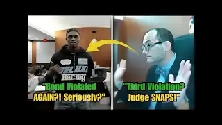 Words Mean Nothing!&rdquo; &mdash; Judge Fleischer Explodes After Third Bond Violation