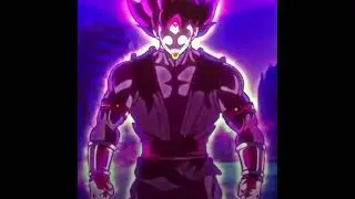 Goku black transformation into ssj rose 3 #gokublack #dbh #dbd