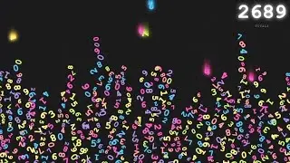 Rain of Numbers. What the final number? What song? 
