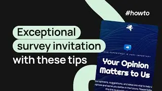 Create first-class survey invitation emails with these tips