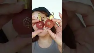 emcosmetics serum blush swatches