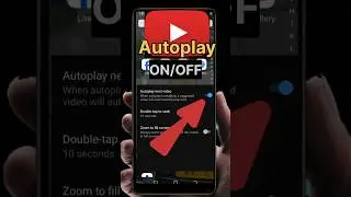 YouTube Autoplay ON/OFF Setting 😱 | Next Video Auto Play Band Kaise Kare#youtubeshorts #tech