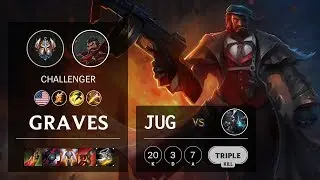 Graves Jungle vs Ekko - NA Challenger Patch 10.5