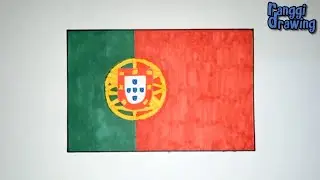 How to Draw The Flag of Portugal