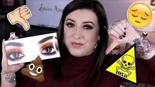 OMG IT SMELLS LIKE SPRAY PAINT!! KYLIE COSMETICS ROYAL PEACH PALETTE