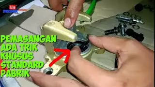 Cara rakit rem belakang vixion dari awal sampai selesai