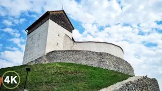 Brașov - Feldioara Walking into a Medieval Fortress, Walk Tour of Marienburg Built by the Teutons