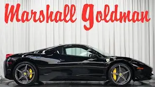 2015 Ferrari 458 Italia in Nero over Nero for Sale