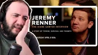 Jeremy Renner says he refuses to be 'haunted' by memory of snowplow accident - TEACHER PAUL REACTS