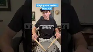 Playing the perfect buzz roll #percussion #eightandin