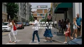 Shot on Red Scarlet-W | 2K 240FPS TEST