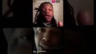 FBG Butta & King Yella Arguing on IG Live (1-7-24)