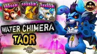 AMAZING COMBO WITH DUO VALKRYJA AND WATER CHIMERA IN RTA SUMMONERS WAR